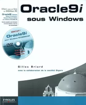 Couverture du produit · Oracle9i pour Windows