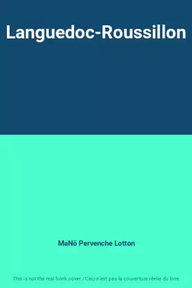 Couverture du produit · Languedoc-Roussillon