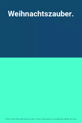 Couverture du produit · Weihnachtszauber.
