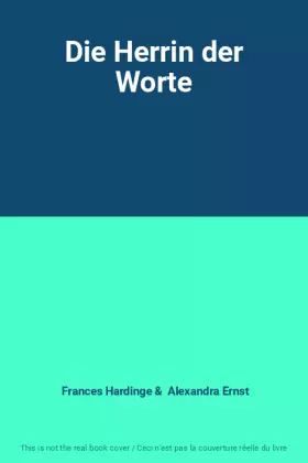 Couverture du produit · Die Herrin der Worte