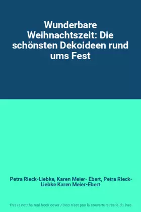 Couverture du produit · Wunderbare Weihnachtszeit: Die schönsten Dekoideen rund ums Fest