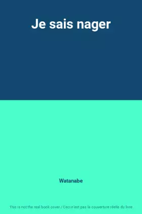 Couverture du produit · Je sais nager
