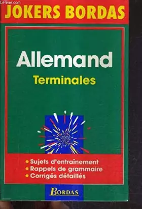 Couverture du produit · JOKE.011 ALLEMAND TERM 96 (Ancienne Edition)