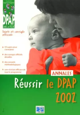 Couverture du produit · Réussir le DPAP 2002 : Sujets et corrigés officiels