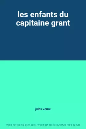 Couverture du produit · les enfants du capitaine grant