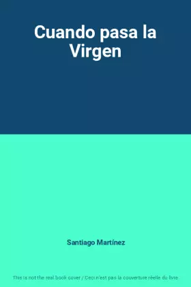 Couverture du produit · Cuando pasa la Virgen