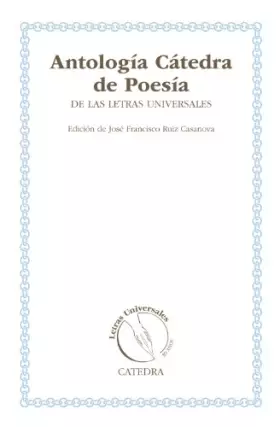Couverture du produit · Antología Cátedra de Poesía de las Letras Universales