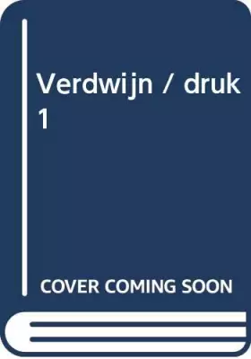 Couverture du produit · Verdwijn