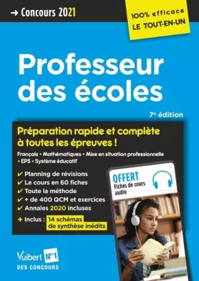 Couverture du produit · CRPE - Concours Professeur des écoles - Préparation rapide et complète à toutes les épreuves: Tout le CRPE en un seul volume -