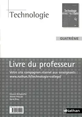Couverture du produit · Technologie - 4e