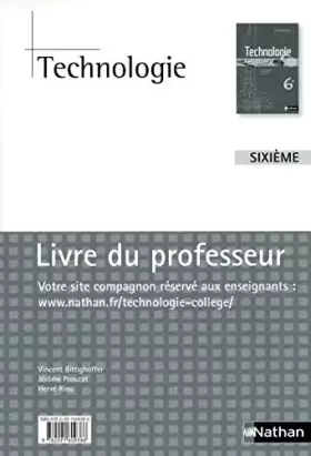 Couverture du produit · Technologie - 6e