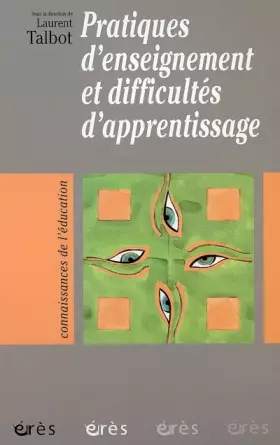 Couverture du produit · Pratiques d'enseignement et difficultés d'apprentissage