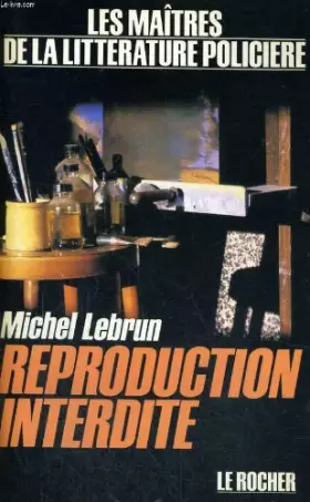 Couverture du produit · Reproduction interdite