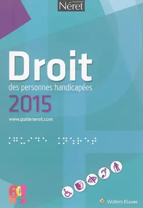 Couverture du produit · Droit des personnes handicapées