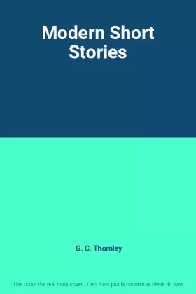 Couverture du produit · Modern Short Stories
