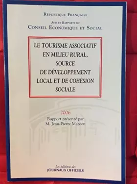 Couverture du produit · Le tourisme associatif en milieu rural, source de développement local et de cohésion sociale