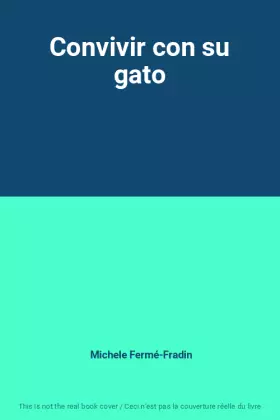 Couverture du produit · Convivir con su gato