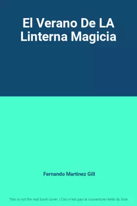 Couverture du produit · El Verano De LA Linterna Magicia