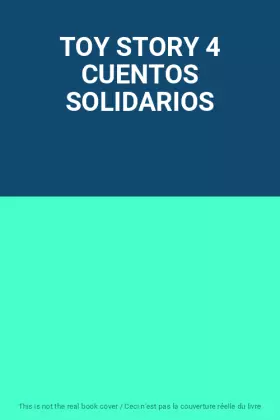 Couverture du produit · TOY STORY 4 CUENTOS SOLIDARIOS