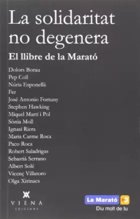 Couverture du produit · La solidaritat no degenera: El llibre de la Marató