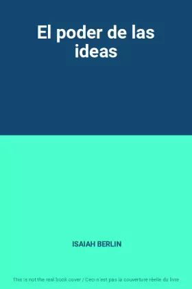 Couverture du produit · El poder de las ideas
