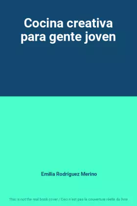 Couverture du produit · Cocina creativa para gente joven