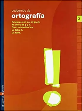 Couverture du produit · Cuaderno de ortografía 3 Primaria