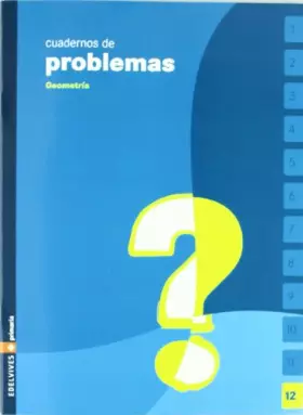 Couverture du produit · Cuaderno de problemas 12 Primaria (Geometría)
