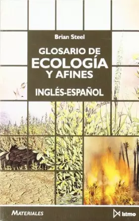 Couverture du produit · Glosario de ecología y afines