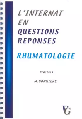 Couverture du produit · RHUMATHOLOGIE