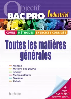 Couverture du produit · Toutes les matières Bac Pro Industriel