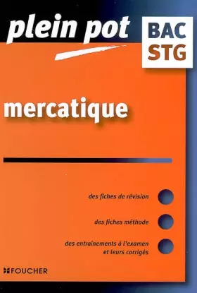 Couverture du produit · Mercatique Bac STG