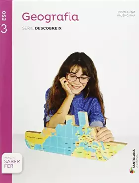 Couverture du produit · GEOGRAFIA SERIE DESCOBREIX 3 ESO SABER FER