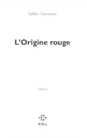 Couverture du produit · Origine rouge