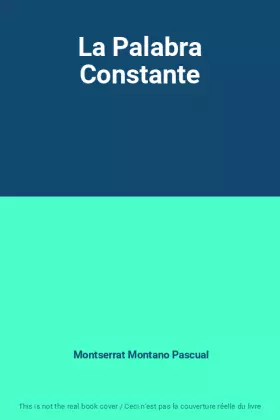 Couverture du produit · La Palabra Constante