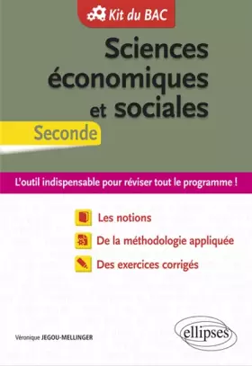 Couverture du produit · Sciences économiques et sociales (SES) - Seconde