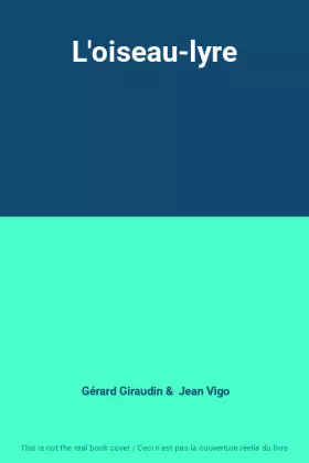 Couverture du produit · L'oiseau-lyre