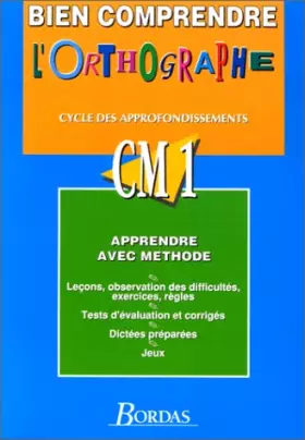 Couverture du produit · BIEN COMP/ORTHOGR. CM1 (Ancienne Edition)