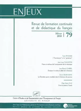 Couverture du produit · ENJEUX 79
