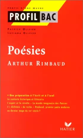 Couverture du produit · Poésies, Arthur Rimbaud