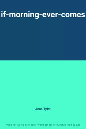 Couverture du produit · if-morning-ever-comes