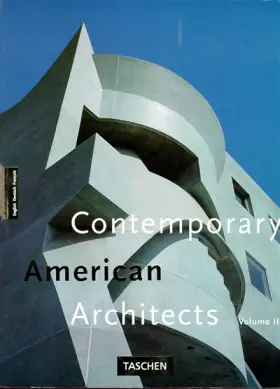 Couverture du produit · CONTEMPORARY AMERICAN ARCHITECTS: Volume 3