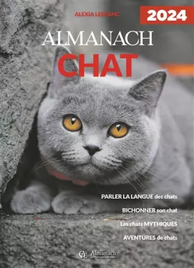 Couverture du produit · Almanach Chat 2024