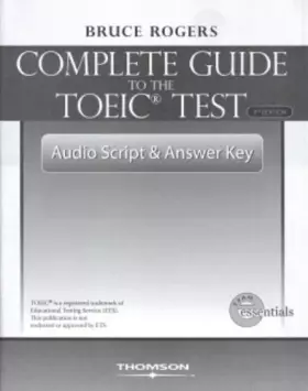 Couverture du produit · Complete Guide to the TOEIC Test: Audio Script & Answer Key