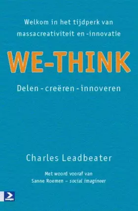 Couverture du produit · We-think: delen creeren innoveren