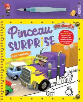 Couverture du produit · Pinceau surprise P'tit garçon - Les camions