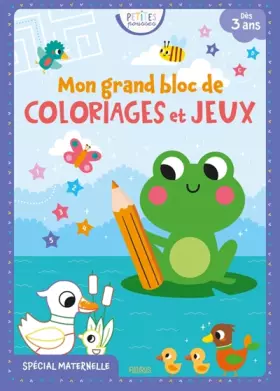 Couverture du produit · Mon grand bloc de coloriages et jeux