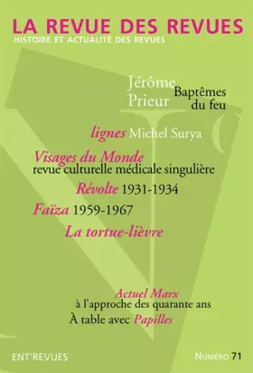 Couverture du produit · La Revue des revues - N° 71