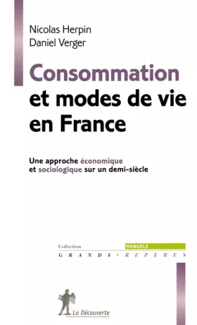 Couverture du produit · Consommation et modes de vie en France