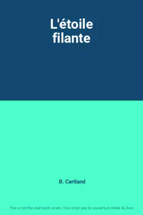 Couverture du produit · L'étoile filante